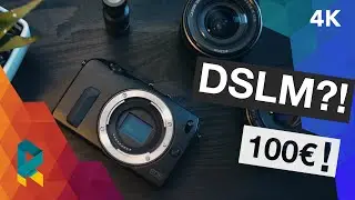 GÜNSTIGE KAMERA für 100 Euro DSLM APS-C  | 2020 | Preiskracher | RESOLVE | 4K