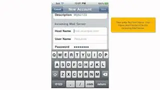 How to setup a POP email account on your iPhone/iPad
