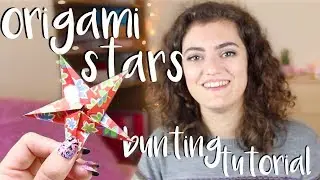 Origami Star Bunting Tutorial