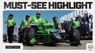 Rinus VeeKay returns to qualify for Indy 500 after big crash: 'It's their story today' | INDYCAR