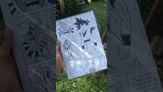 Drawing manga panels untill I hit 1 million subscribers ✨ day 24#goku #dragonball #mangaartist