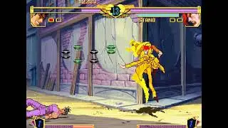 JJBA HFTF - Dead Young Joseph during Gameplay [GLITCH]