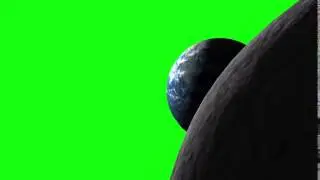 СпЕцЭфФеКт (Земля И Луна ) на хромакее для after effect