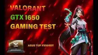 Valorant GTX 1650 Gaming Test | Asus TUF FX505DT