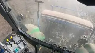Hafer sähen mit Deutz 6160TTV Trimple GFX750 Lemken Saphir7 und Kerner Frontpacker