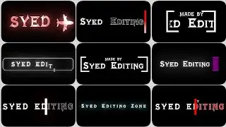 Top 10 Best Watermark Designs Like Ae In Alight Motion [+Presets]