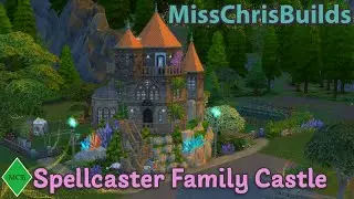 Spellcaster Family Castle - Sims 4 Speed Build