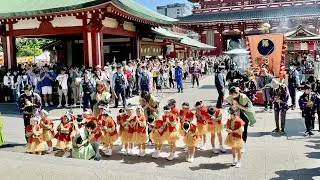 Asakusa Japan 福聚『宝の舞』行列　2024年5月5日 こどもの日祝日