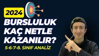 2024 Bursluluk Sınavı Kaç Netle Kazanılır?