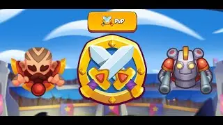 #RR Rush Royale Monk vs Robot PvP