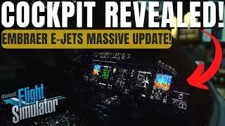 *Full Trailer Breakdown* ► Embraer E-Jets Cockpit for MSFS [Aerosoft + FlightSim Studio] ► MSFS 2020