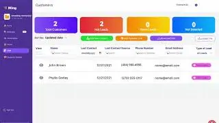 Bling! - VoIP based Business Phone connected with an Auto-Populating CRM