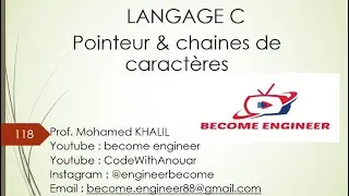119 - POINTERS & STRINGS - LANGAGE C - BECOME ENGINEER