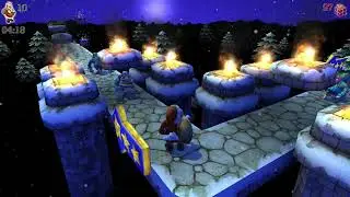 Santa Claus in Trouble Classic Mode Walkthrough (All Presents)