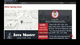 HỌC JAVA SPRING BOOT - BÀI 2 - CẤU HÌNH BẰNG PROPERTIES VÀ YML