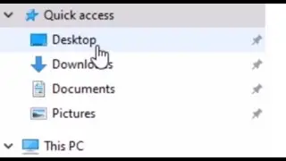 Unpin quick folders in Windows Explorer
