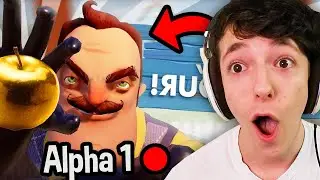SOUSED MÁ VÍC TAJEMSTVÍ!! - Dohrál jsem Hello Neighbor Alphu 1