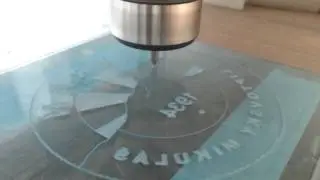 Gravírovanie plexiskla - Engraving plexiglass
