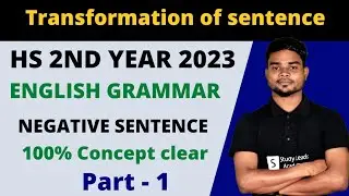 Transformation of sentence Hs 2nd year 2023 final/ Hs 2nd year English grammar 2023
