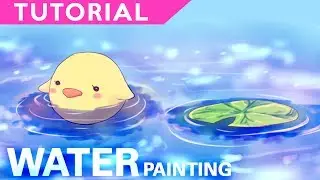 Water Painting【Digital Coloring Tutorial】