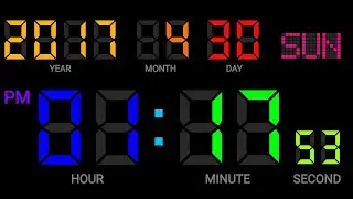 Make digital clock in C programming 2020 | #NItesh_Tube