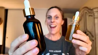 Making a homemade Herbal Facial Oil (with a fun new ingredient!)