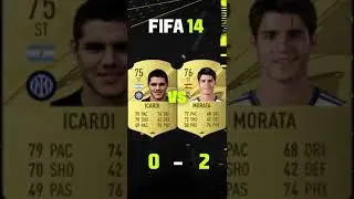 Icardi VS Morata FIFA EVOLUTION🔥 