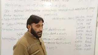 Present Indefinite Tense/Simple present Tense