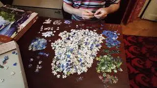 ASMR АСМР Персональное внимание. Декомпозиция паззла. Puzzle. 1500.