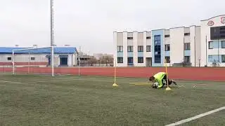 Goalkeeper training FC LIDA /Вратарская тренировка /HD