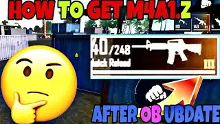 How to get M4A1-Z in free fire After Update | m4a1 z kaha milege| How to Get M4A1 Chips After Update
