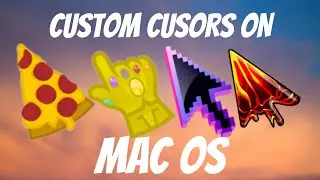 How To Get Custom Cursors On Mac!