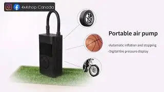 Wireless Portable Air Pump - Must Have Gadget for Road Trip Ball games - 4x4Shop.ca