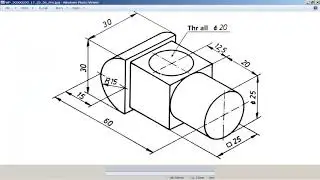 SOLIDWORKS for beginners #24| SOLIDWORKS school| SOLIDWORKS Basic| 2D into 3D Modeling Basic