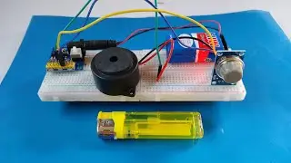 Gas Leakage Detection System | College & School #miniproject  | No soldering| No controller