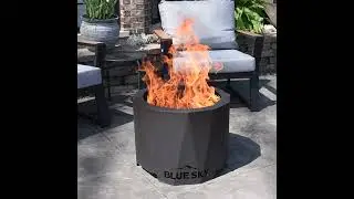The Improved Peak Smokeless Patio Fire Pit