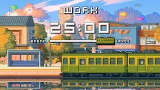 𝟮𝟱/𝟱 𝗣𝗼𝗺𝗼𝗱𝗼𝗿𝗼 ⏰ Pixel Dreamy vibes for study/work
