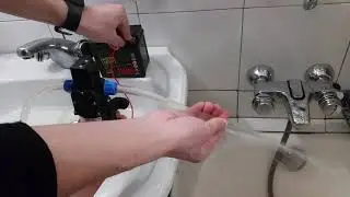 Проверка работы насоса после доработки