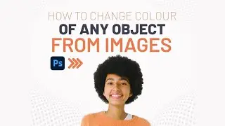 How to change the color of an object using Photoshop
