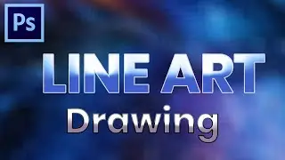 Switch a photo to Line Art Drawing | Line ART Face Drawing | Photoshop CC