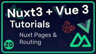 Nuxt Pages & Routing | Nuxt 3 Tutorials #20 | Urdu & Hindi
