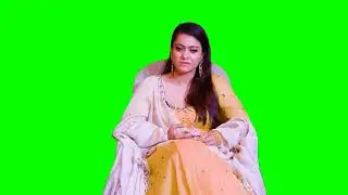 kajal green screen