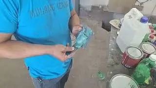 зачем смешивают 2 шпаклёвки! автомолярка!