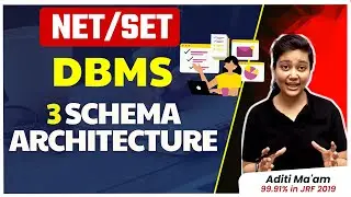 DBMS for UGC NET/SET 2023 | Schema | L03 | Let's DECODE with Aditi
