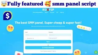 Fully featured smm panel script| RSIXFSP | RSI PANEL - Scriptwale