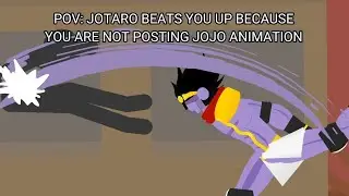 Star platinum combo (Yet another stick nodes animation)
