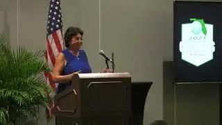 Florida Senate President Kathleen Passidomo speaks at the 2023 AIF Champions of Business Award