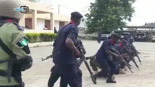 Bauchi Civil Defence Agro-Rangers perform drills
