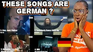 American reacts to Most Popular German Songs From 1990 to 1999