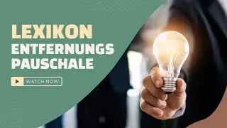 Entfernungspauschale
